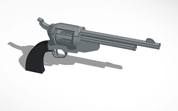 3D design Revolver - Tinkercad