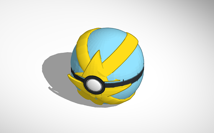 3D design Quick ball - Tinkercad