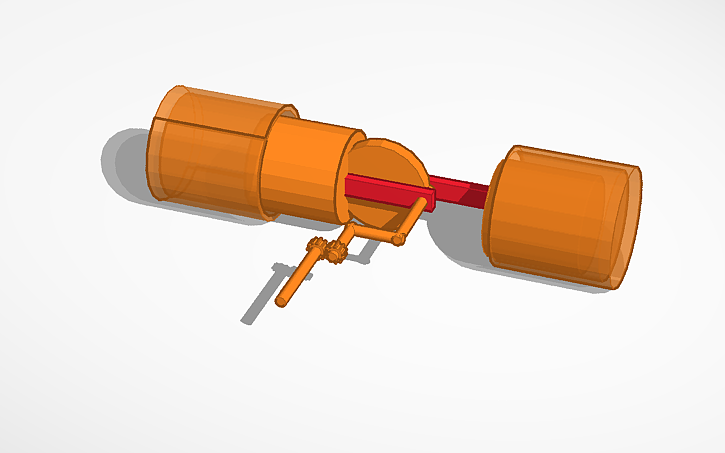 3D design Copy of Sim Lab Piston Engine - Tinkercad