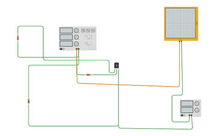 Circuit design Transistor as amplifier - Tinkercad