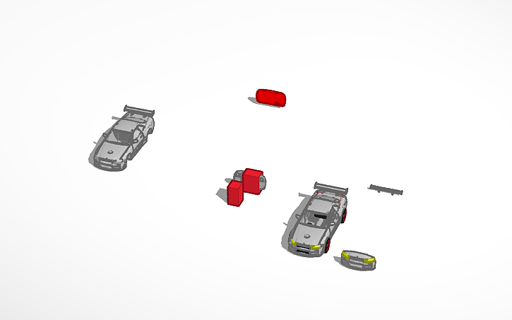 3d Design Custom Jdm Newliy Modified 2004 Nissan Skyline Gtr Tinkercad