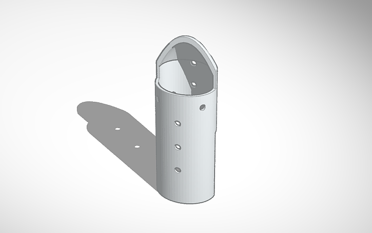 3D design Finger Splint - Tinkercad