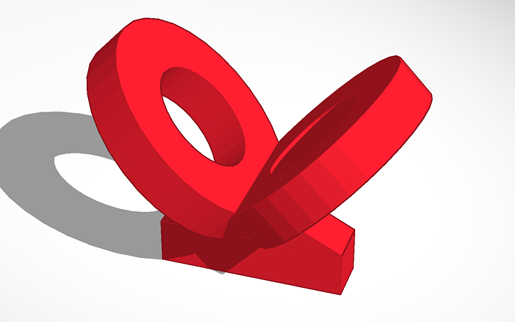 3D design Present Ribbon #christmas - Tinkercad