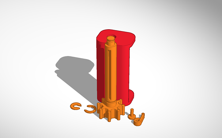 3D design Toothpaste squeezer 63mm - Tinkercad