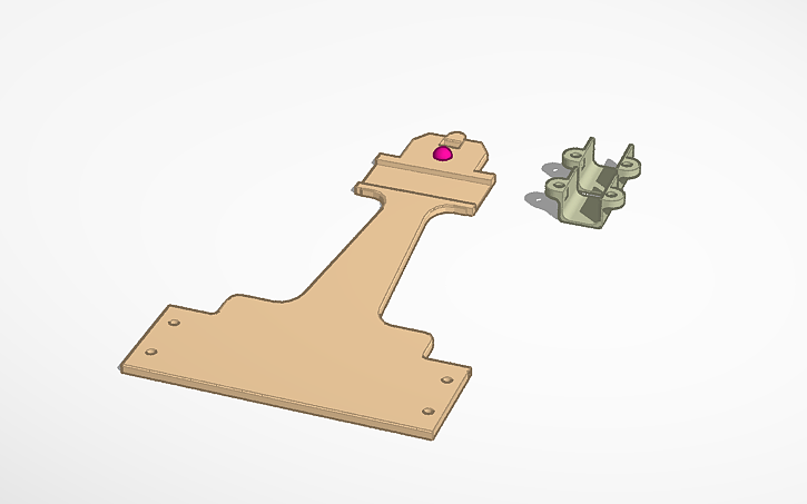 3D design Line Follower Case - Tinkercad