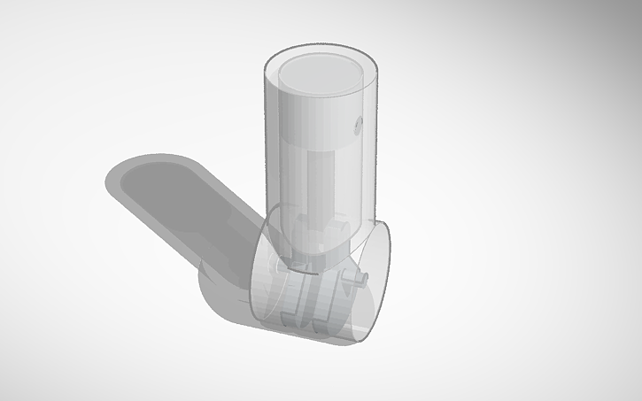 3D design Engine Piston v2 - Tinkercad