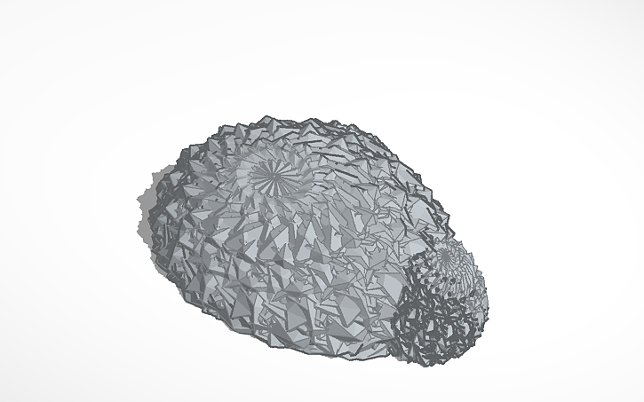 3D design Rock - Tinkercad