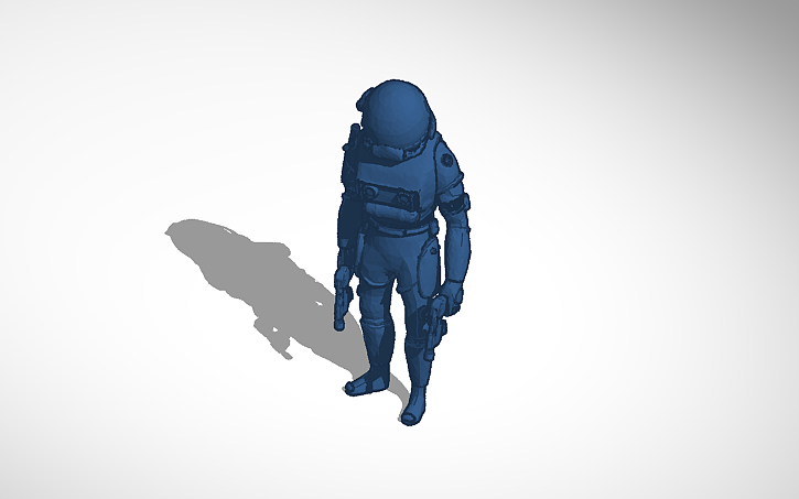 Commando Ror2 Model 3D design RoR2 Commando (made by Matthew Borgmeyer) - Tinkercad