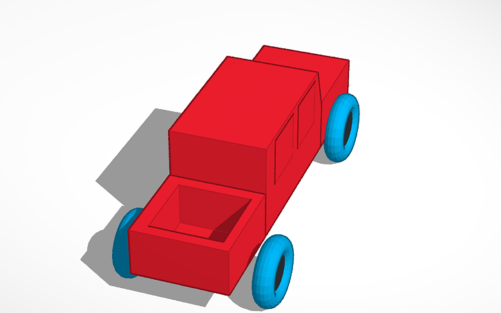 3D design 4 x 4 ARAÇ - Tinkercad