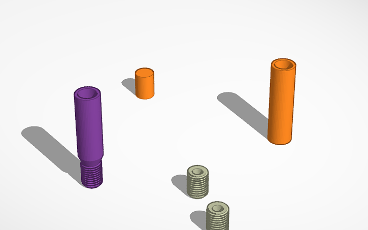 3D design RackettBariSaxBocal - Tinkercad