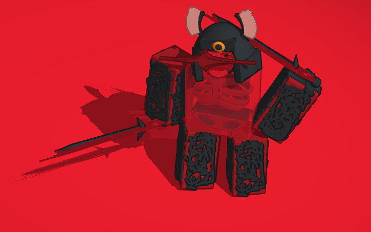 3D design Lancer 1x1x1x1 (Postmortem x Forsaken) - Tinkercad