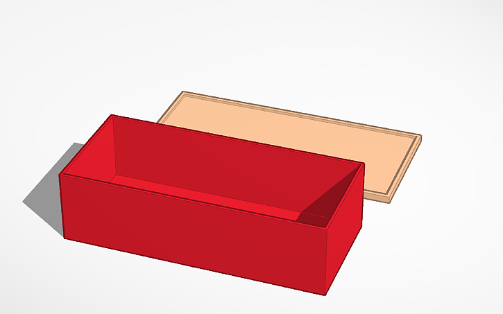 3D design Simple Stackable Boxes - Tinkercad