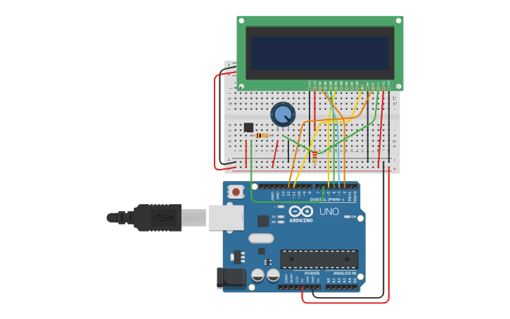 Circuit design Project 11 - Tinkercad