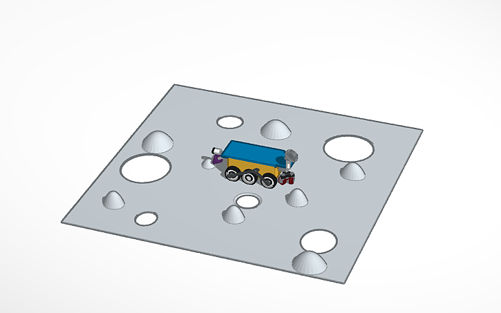 3D design Space-Rover-2 - Tinkercad