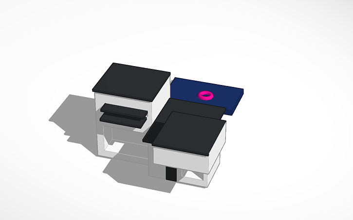 3D design Modern House - Tinkercad