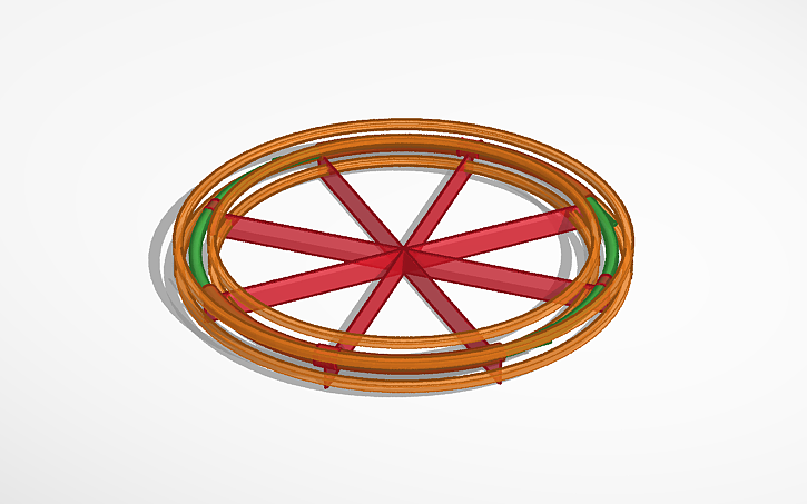 3D design Accelerator Ring Reactor 0.1 (partial) - Tinkercad