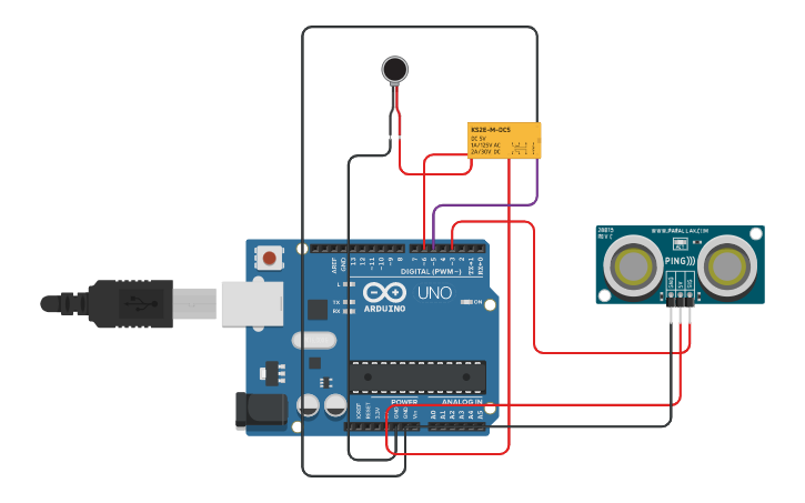 Circuit design pd controller - Tinkercad