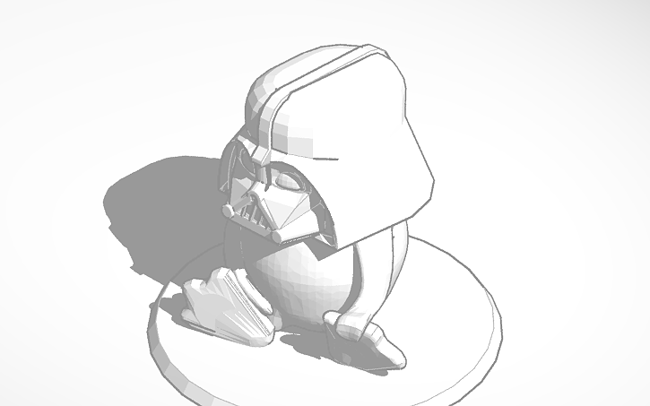 Darth Linux 3D design Darth Linux - Tinkercad