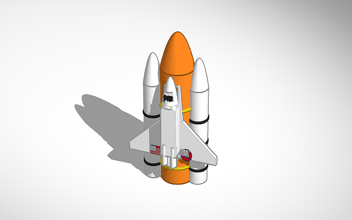 3D design Nasa Rocket ship - Tinkercad