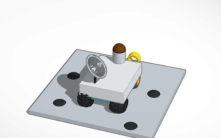 3D design Land Rover - Tinkercad