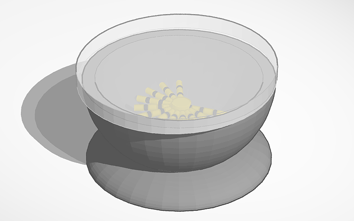3D design Spaghetti generator - Tinkercad