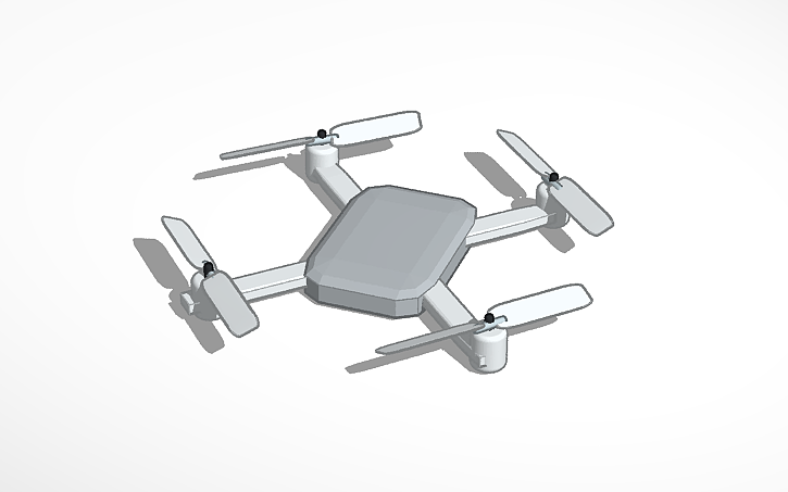 3D design DRONE - Tinkercad