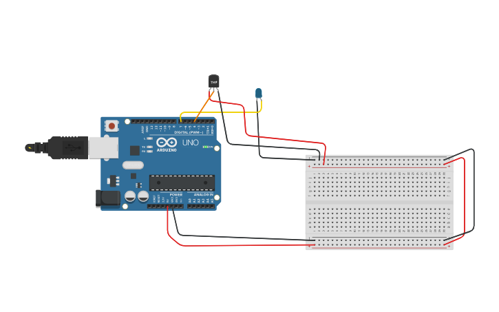 Circuit design Arduino - Tinkercad