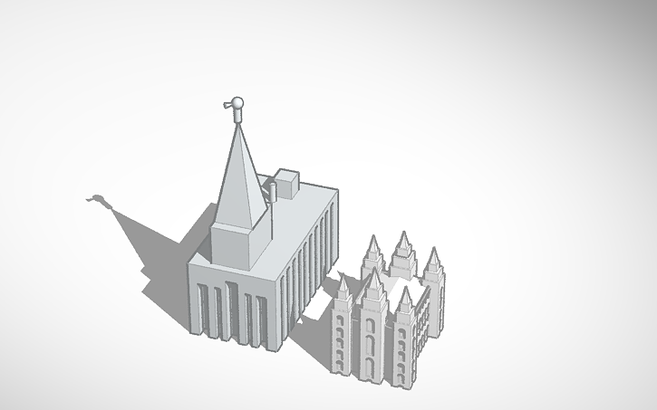 3D design Temples - Tinkercad