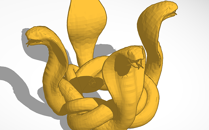 3D design Snakes - Tinkercad