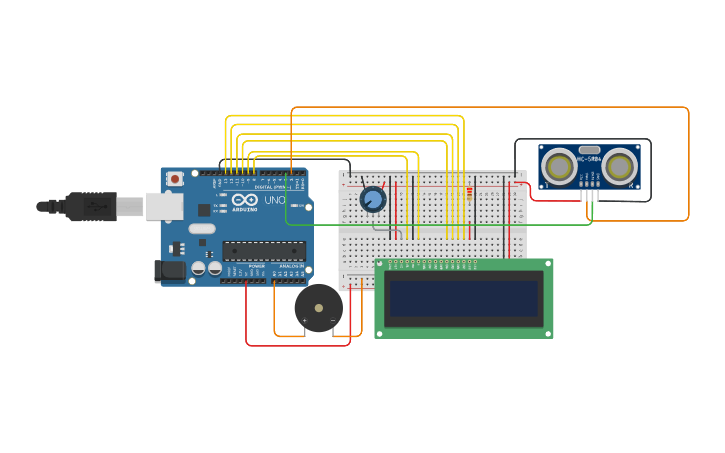 Circuit design Basketball Simulator - Tinkercad