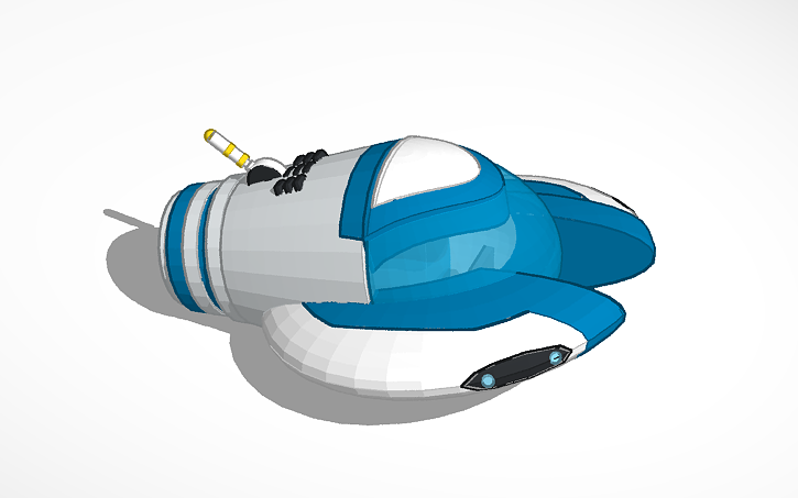 3D design Seamoth - Tinkercad