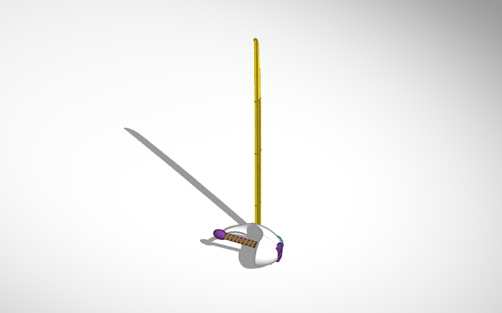 3D design cutlass - Tinkercad