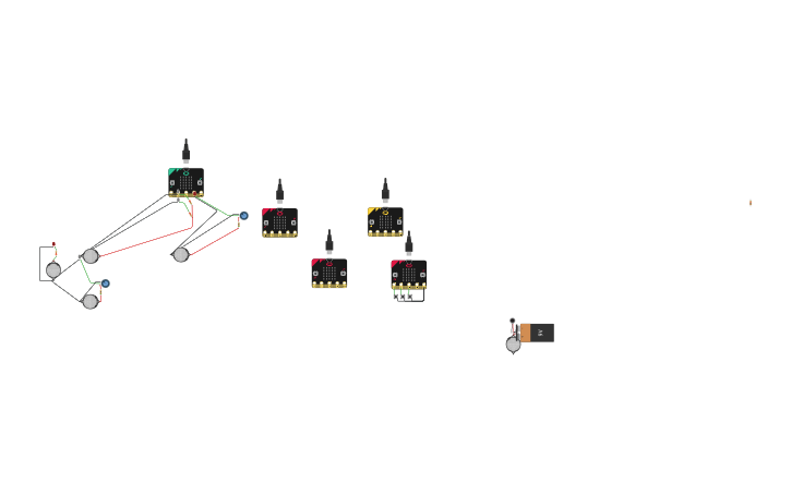 Circuit design Copy of Micro:bit Challenge - Tinkercad