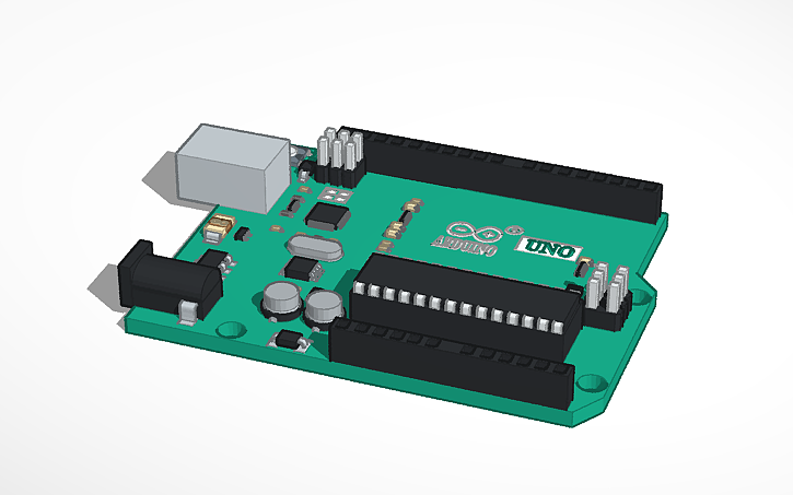 Thinkrt Cad Arduino 3D design Arduino - Tinkercad