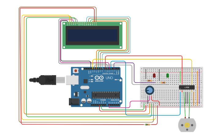 Tinker Code Interface Circuit design interface project - Tinkercad