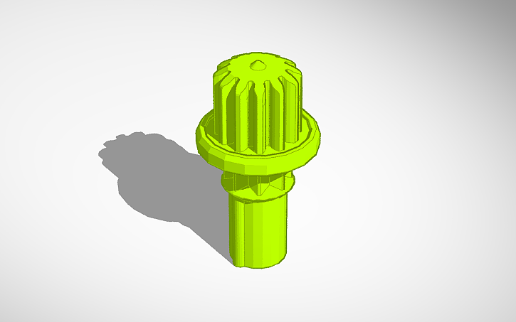 3D design Beyblade X Bit: needle point - Tinkercad