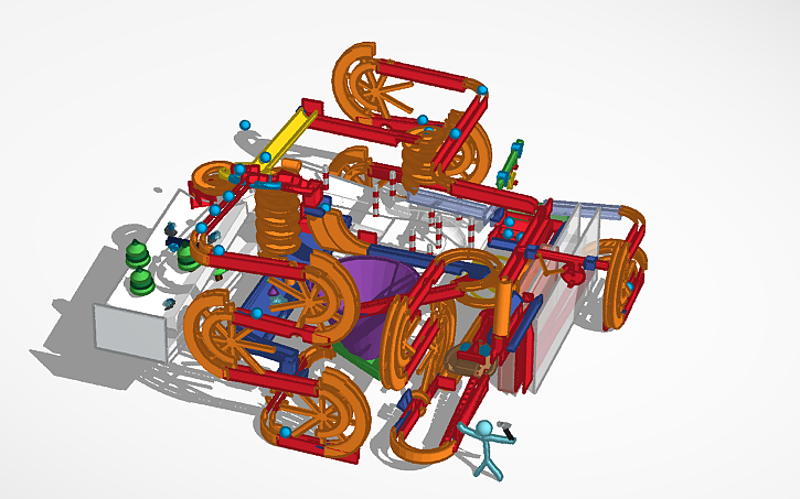 3D design marble run mk III - Tinkercad