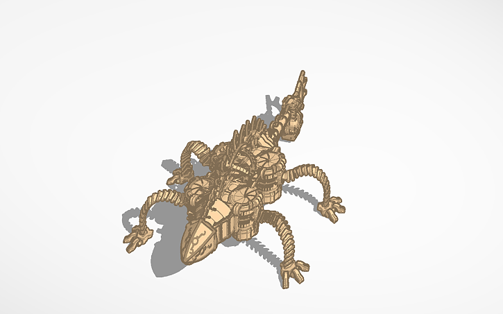 3D design Divine Beast Vah Rudania - Tinkercad