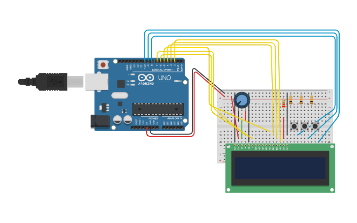 Circuit design morse code - Tinkercad