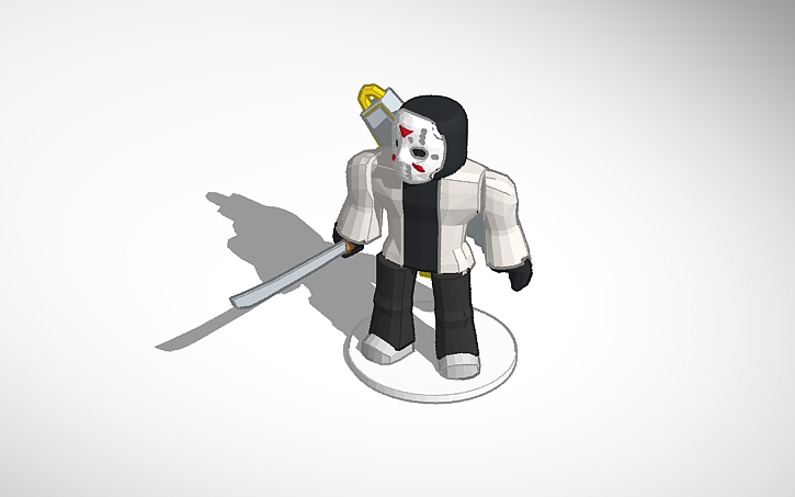3D design Jason forsaken idle figure - Tinkercad