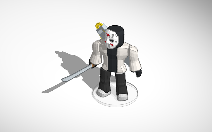3D design Jason forsaken idle figure - Tinkercad
