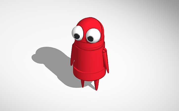 3D design semibot ragdoll - Tinkercad