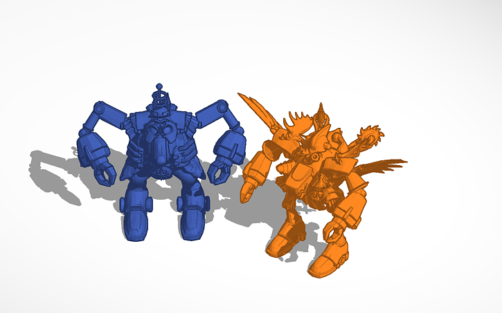 3D design Spore Creatures - Tinkercad