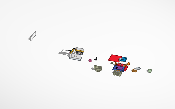 3D design sumobot group 3 - Tinkercad