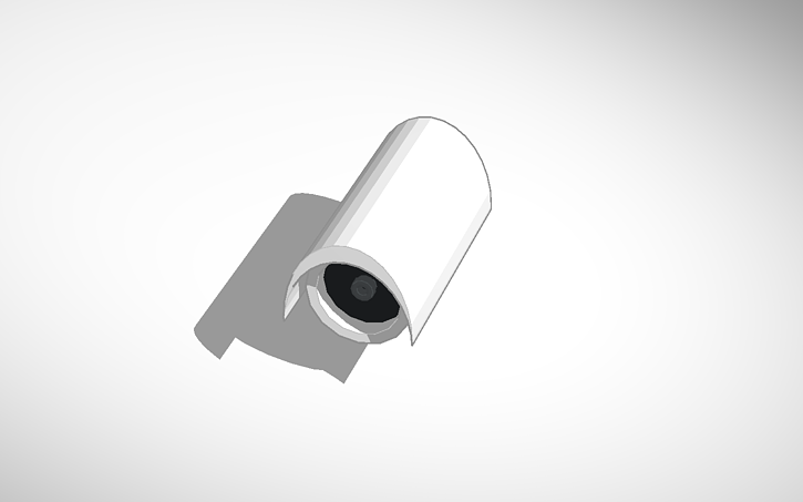 3D design CCTV Camera - Tinkercad