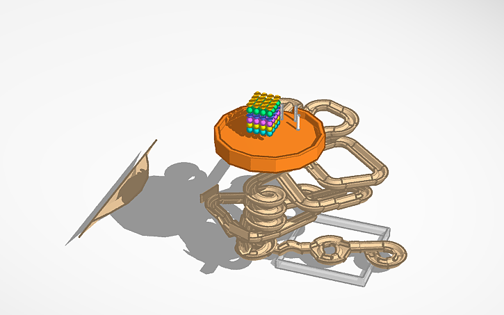 3D design Marble Run - Tinkercad