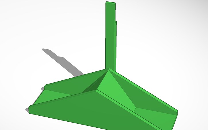 3D design Rain Gauge 01 - Tinkercad