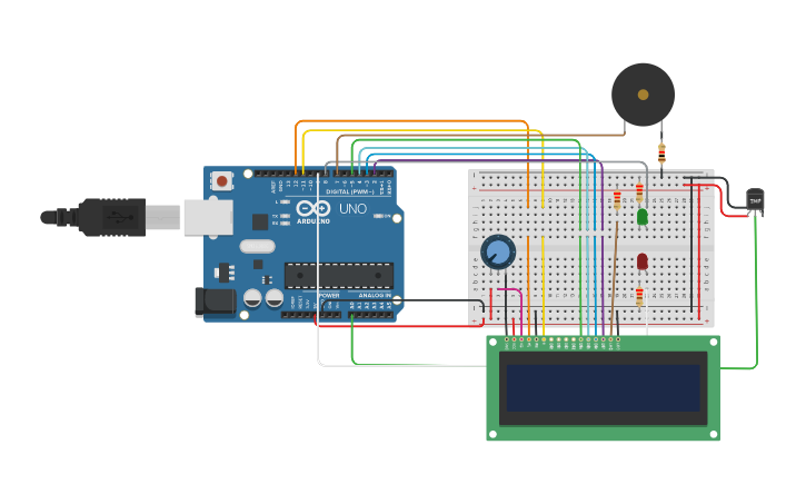 Circuit design Robotics-Invention - Tinkercad