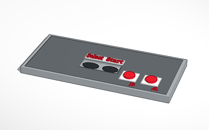 3D design Controller - Tinkercad