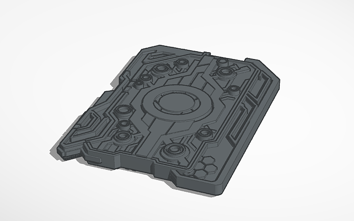 3D design REGARD card - Tinkercad